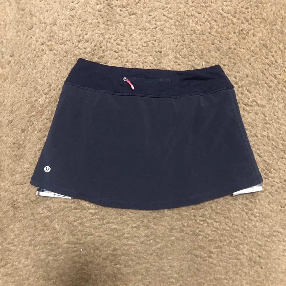 lululemon athletica Navy Athletic Skort size 4